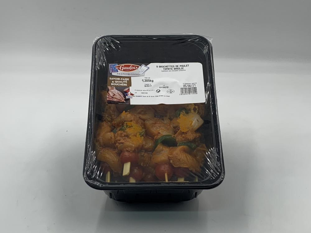 Brochette de Filet de Poulet - Tomate Basilic - SNV / 1,6kg